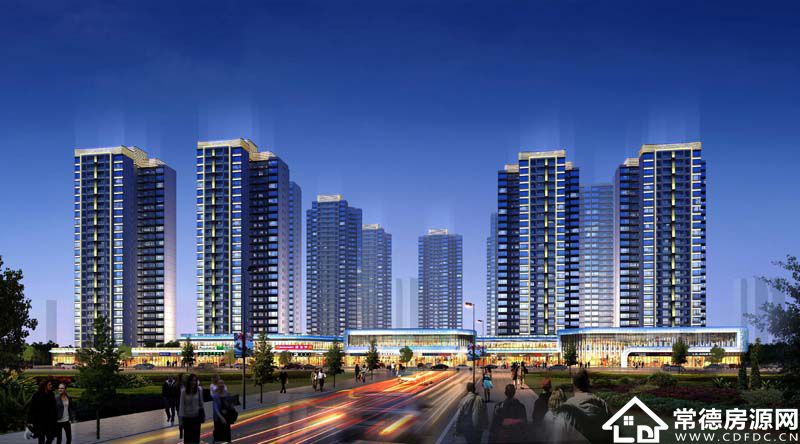 临澧合兴新城实景图