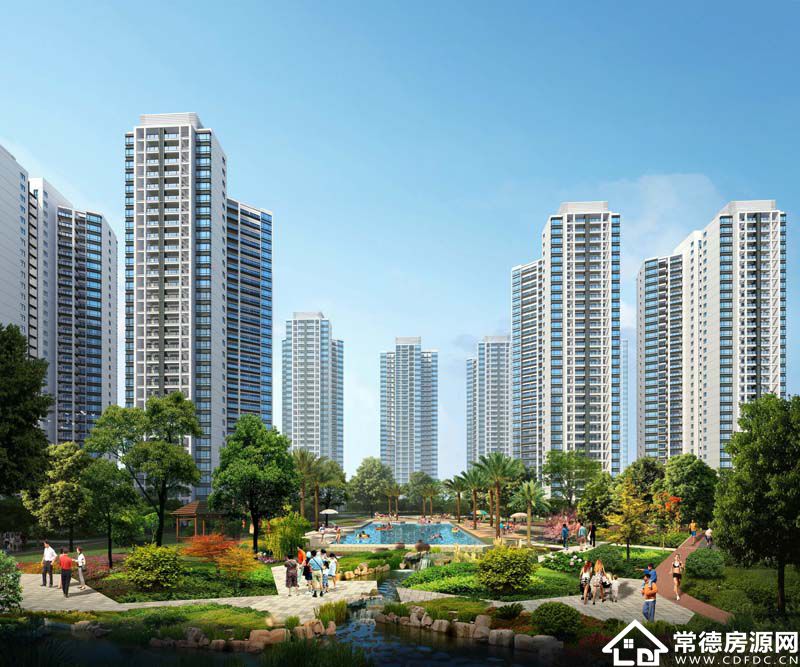 临澧合兴新城效果图