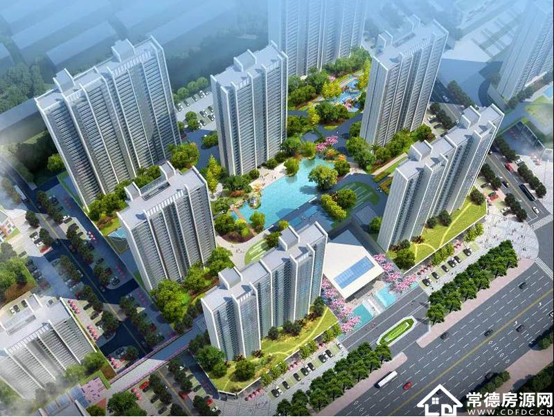 益阳中交世通新城效果图