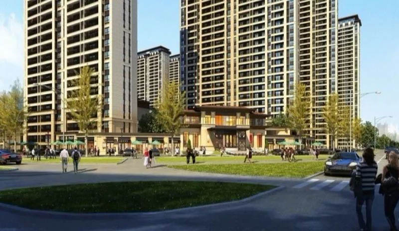 桃江中梁首府实景图