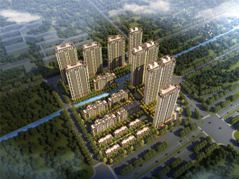 桃江中梁首府效果图