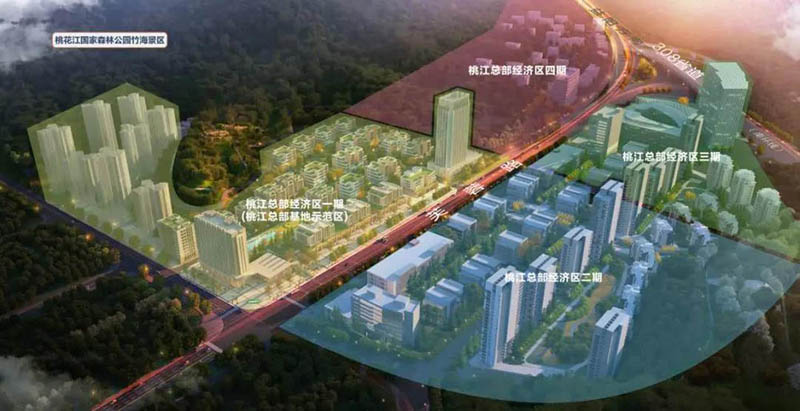 桃江总部基地配套图