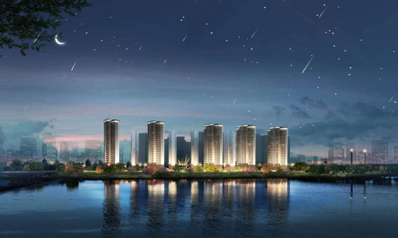 慈利碧水馨城实景图