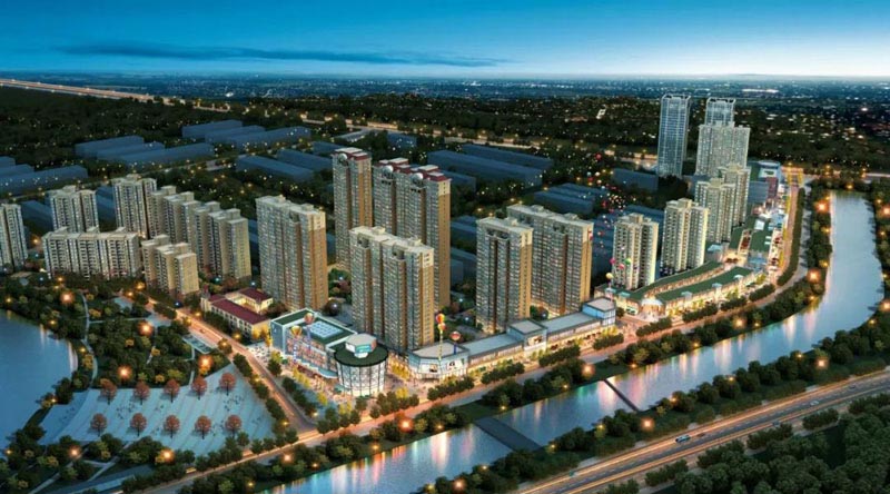 临湘白云湖公馆配套图