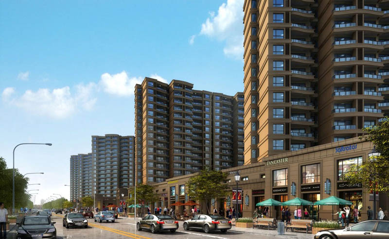 华容山水蓉园实景图