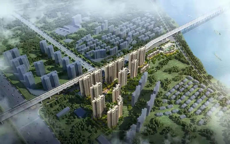 岳阳保利堂悦实景图