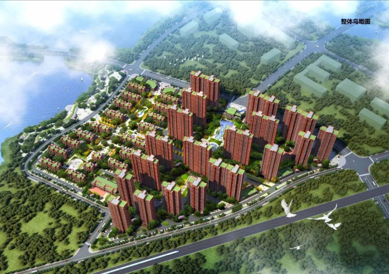 岳阳锦绣新城配套图