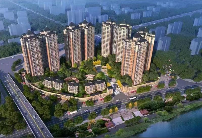 衡阳县滨江丽景实景图