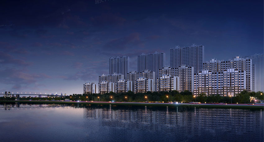 衡阳华耀碧桂园十里江湾实景图