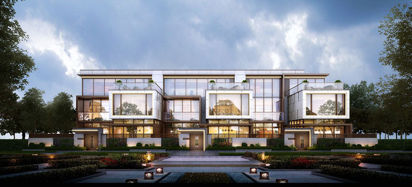 衡阳华侨城原岸效果图