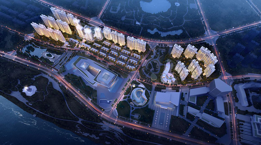 衡阳华侨城原岸配套图