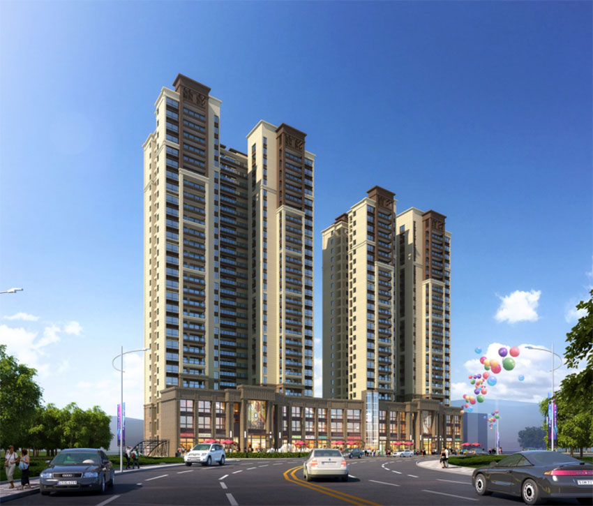 衡阳湘江学府效果图