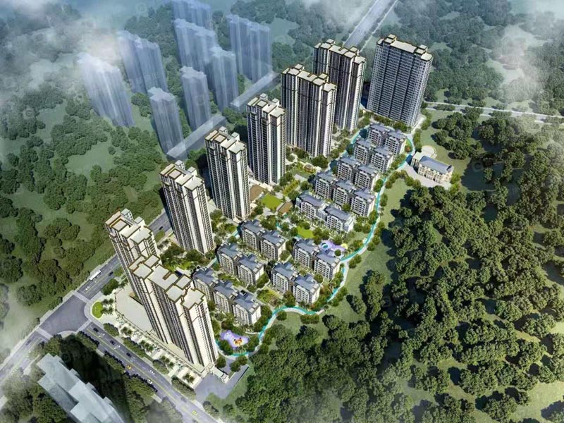 郴州金色御园实景图