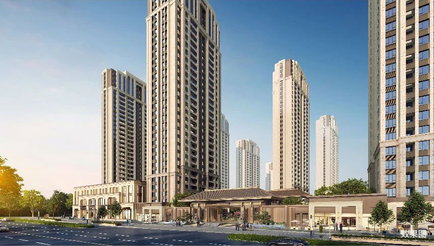 盛豪岳秀府实景图