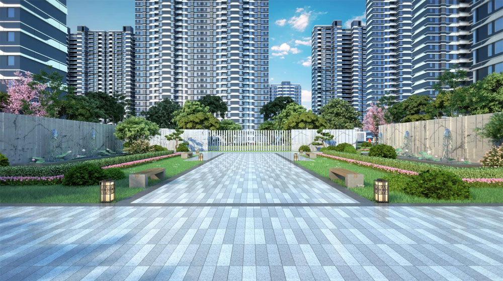 万昌玖樾城效果图