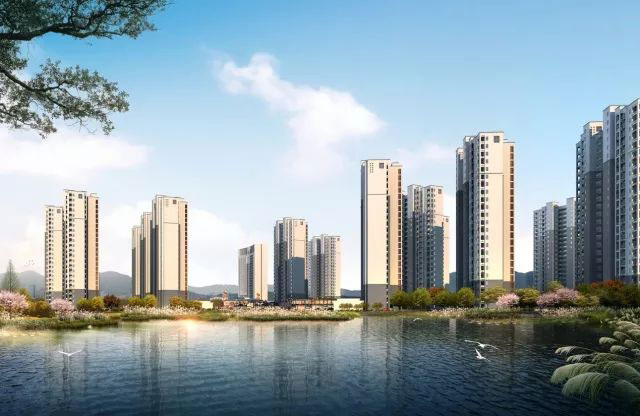 炎陵县亿都九里晴川效果图