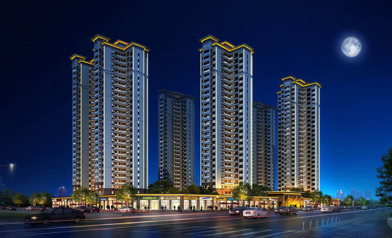 茶陵县锦绣豪庭效果图