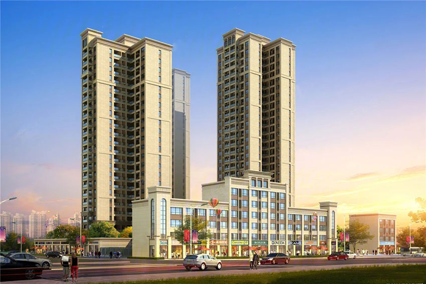 茶陵县紫金和府效果图