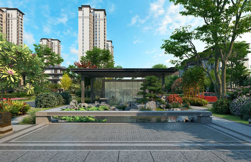 茶陵县城央首府效果图