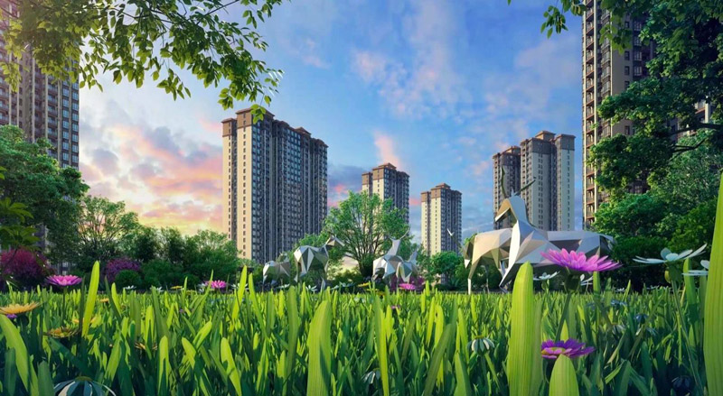 攸县公园悦府效果图