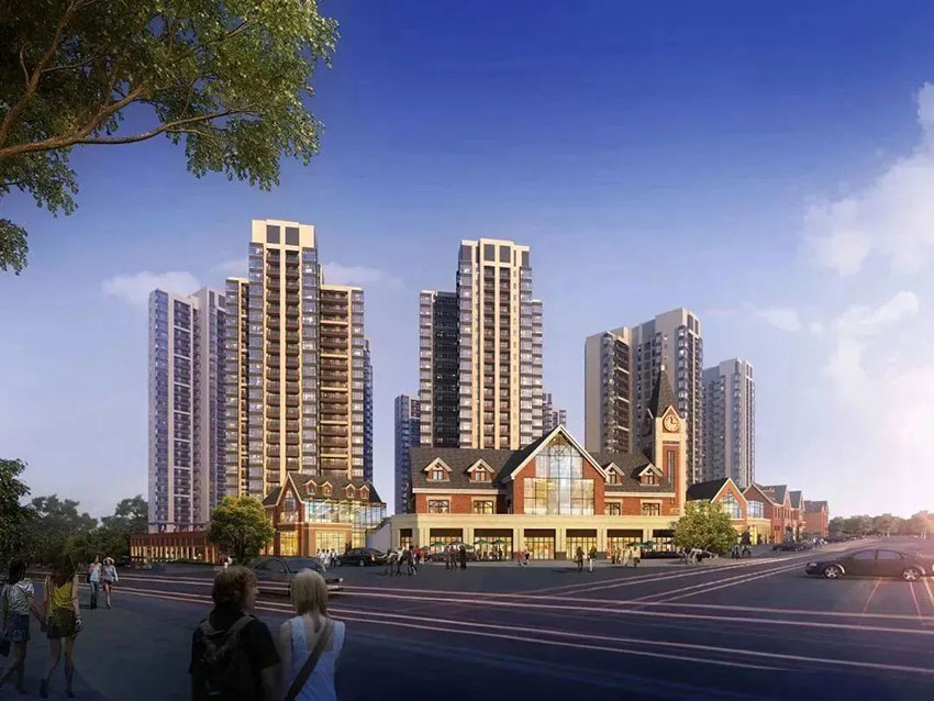 株洲望江学府效果图