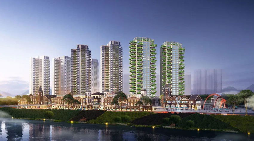 株洲滨江国际效果图