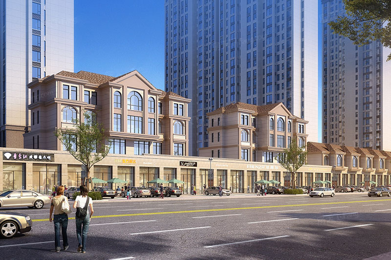 醴陵瑞和尚城效果图