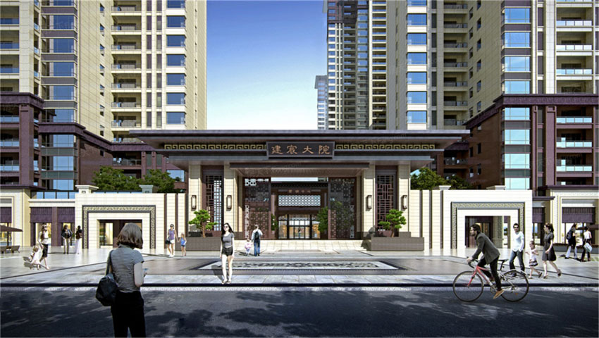 醴陵建宸大院效果图