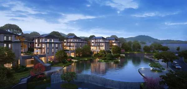 醴陵旗滨公园里效果图