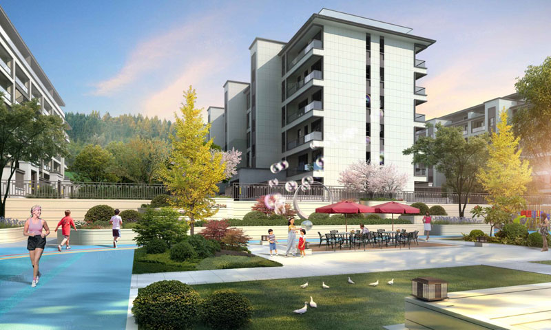 醴陵公园世家效果图