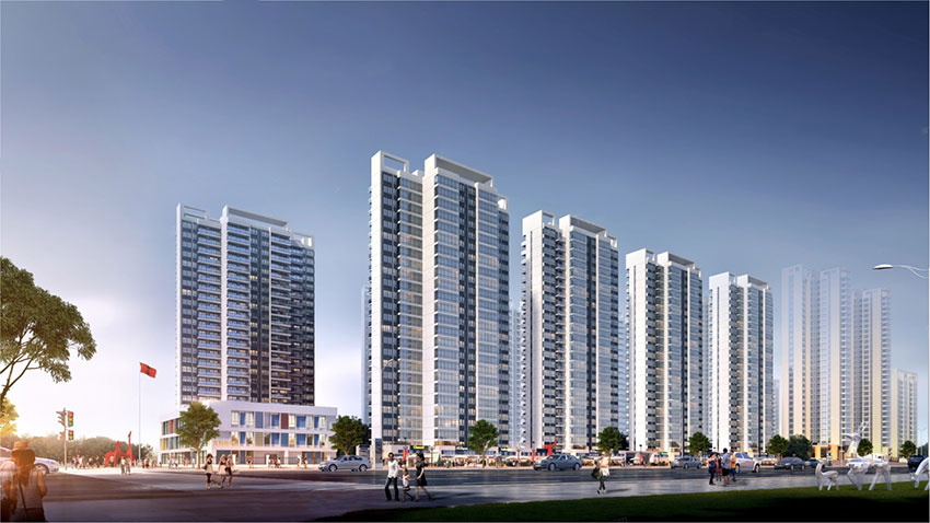 株洲壹号领域二期效果图