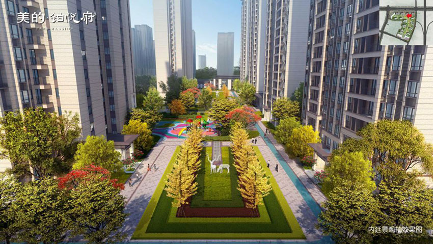 株洲美的铂悦府效果图