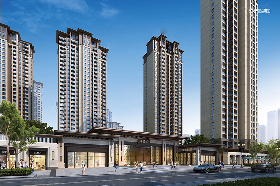 株洲神农府效果图