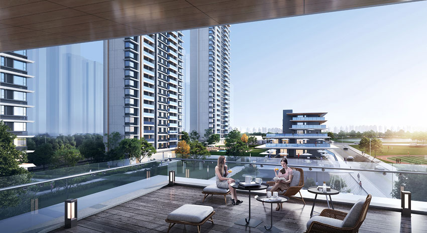 株洲高科文渊阁效果图