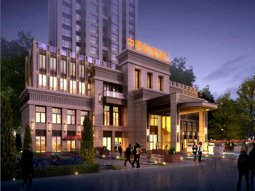 株洲财富湘江效果图