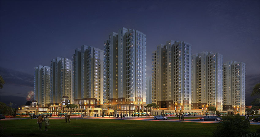 株洲伟大云龙国际效果图