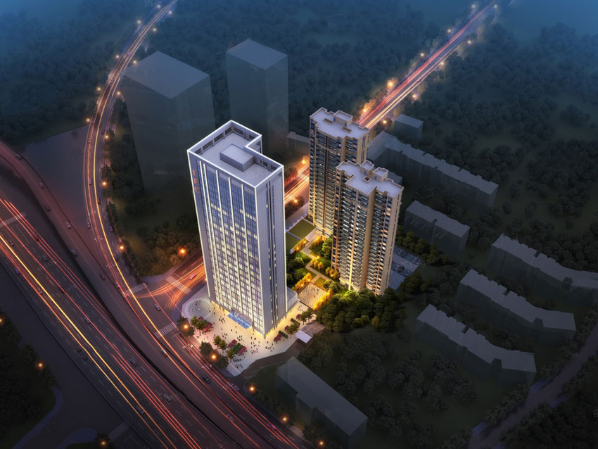 株洲亿都晴天效果图