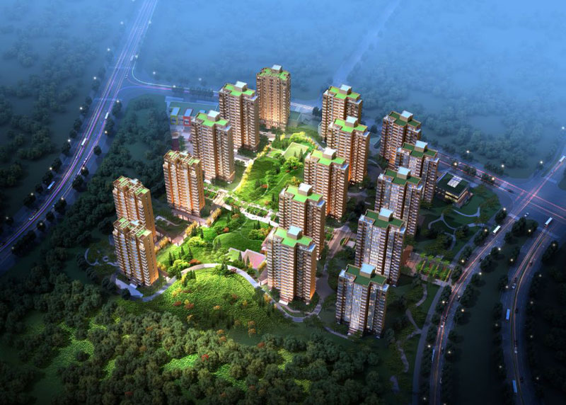 株洲水木十里春风效果图