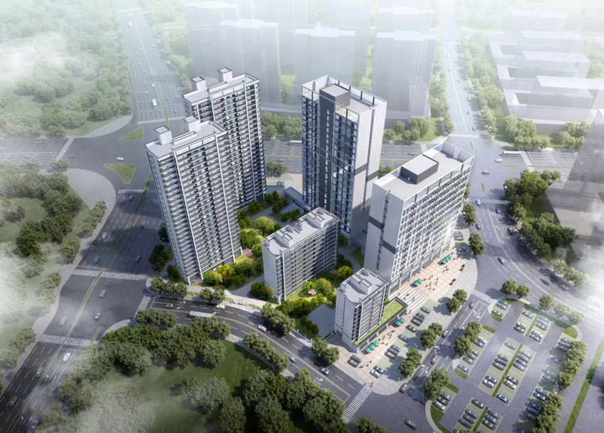 株洲元熙里实景图