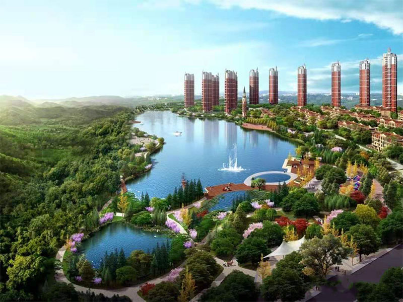 株洲北大资源翡翠公园效果图
