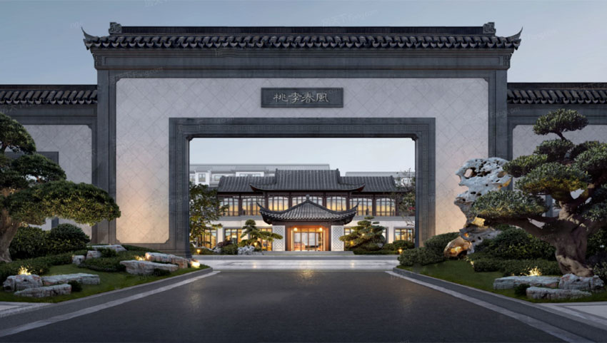 株洲桃李春风效果图