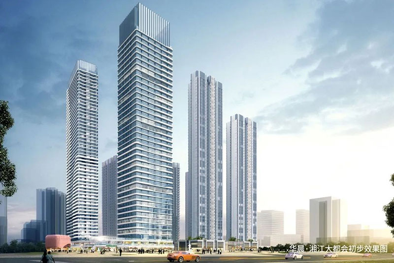 株洲湘江大都会效果图