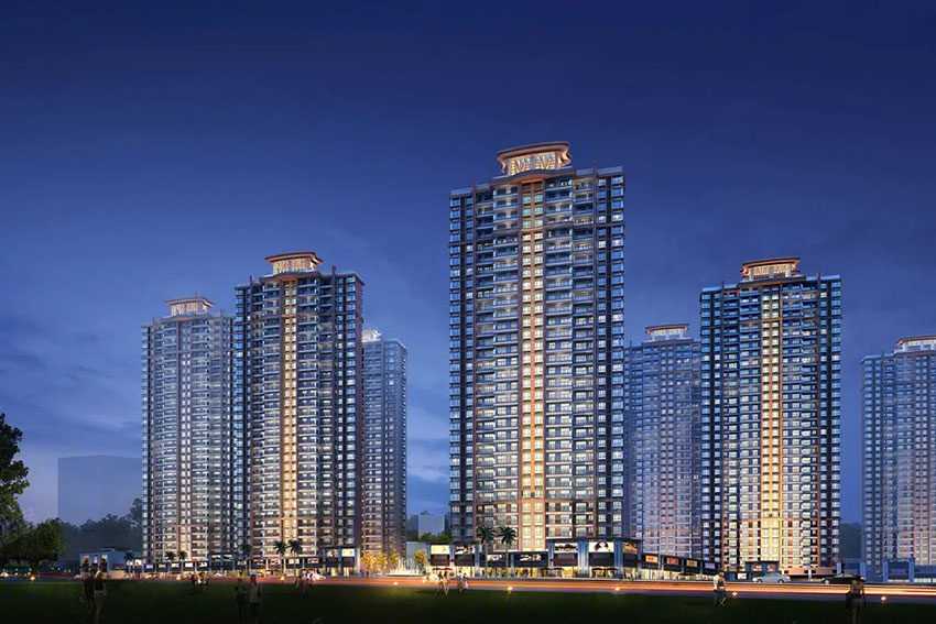 株洲​景业山湖湾效果图