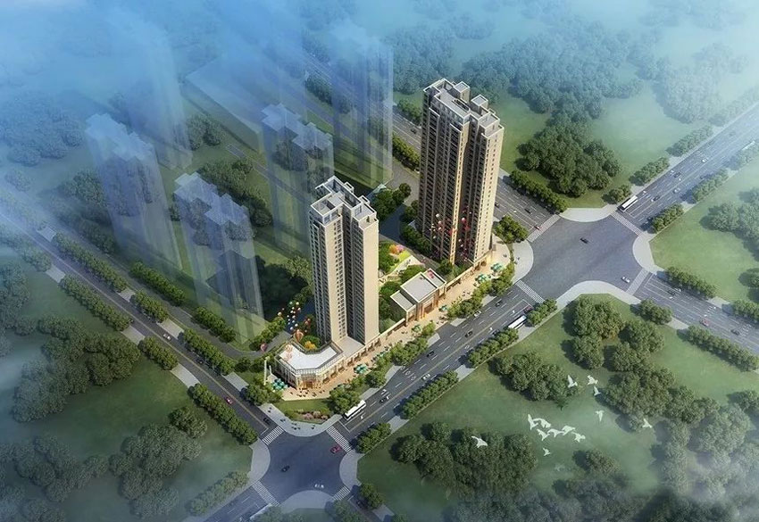 株洲水竹佳苑效果图