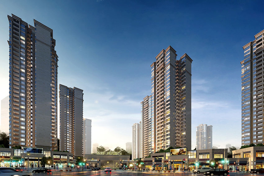 株洲东部美的城公园里配套图